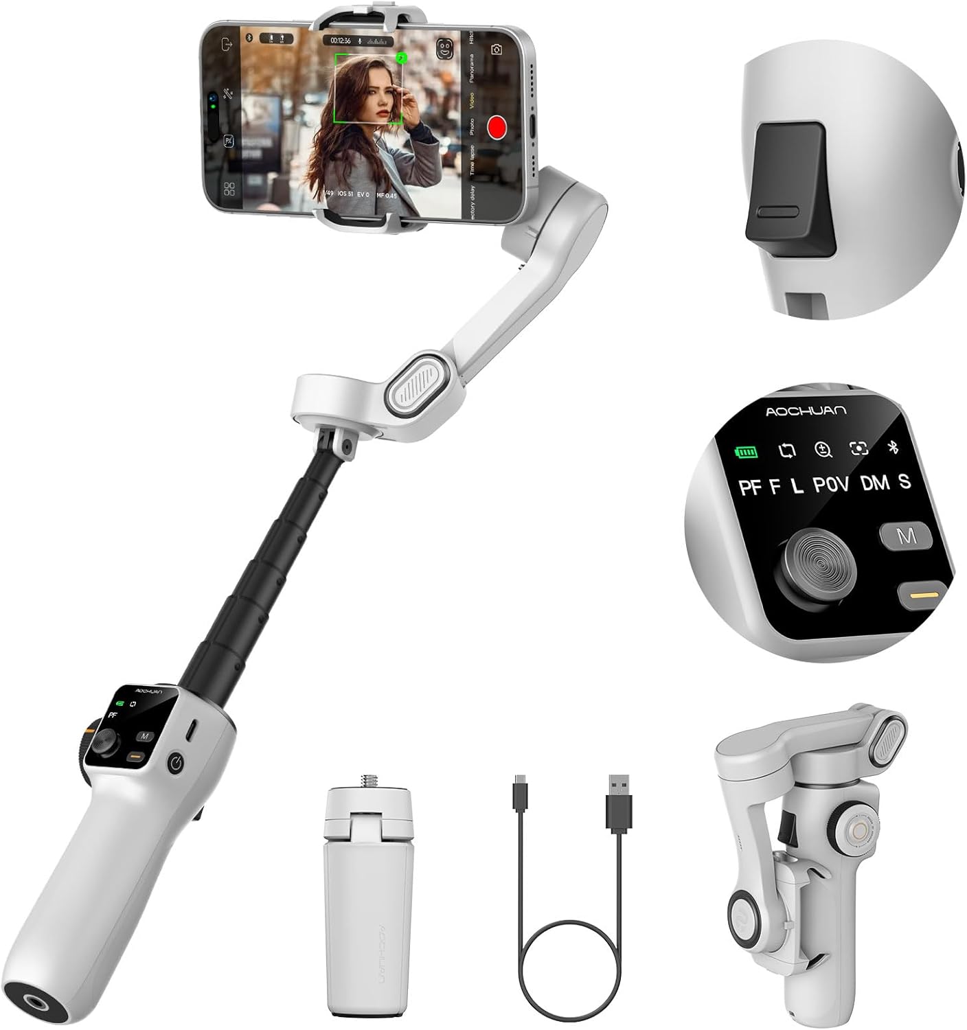 AOCHUAN Gimbal 3 Ejes: Mi Experiencia Tras 2 Meses de Uso