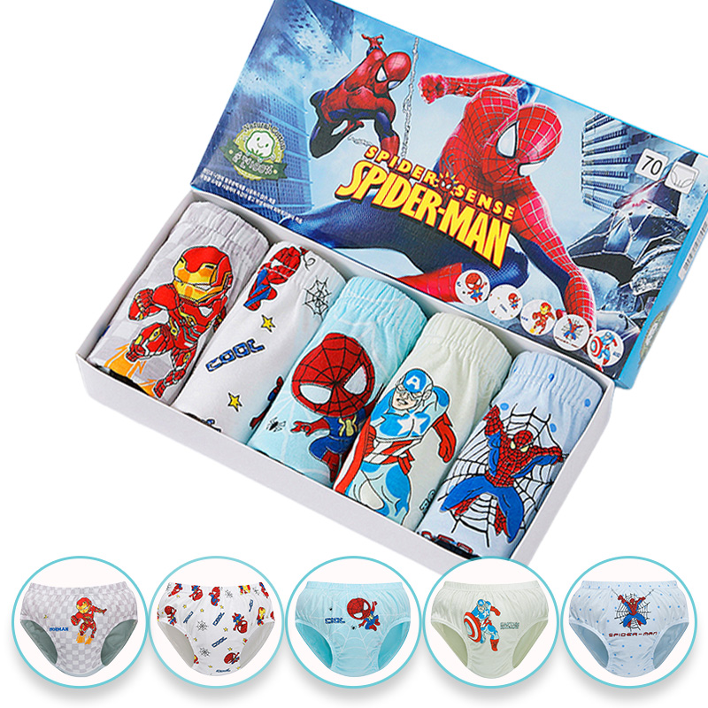 5 calzoncillos de Spider-Man para niños por menos de 6€