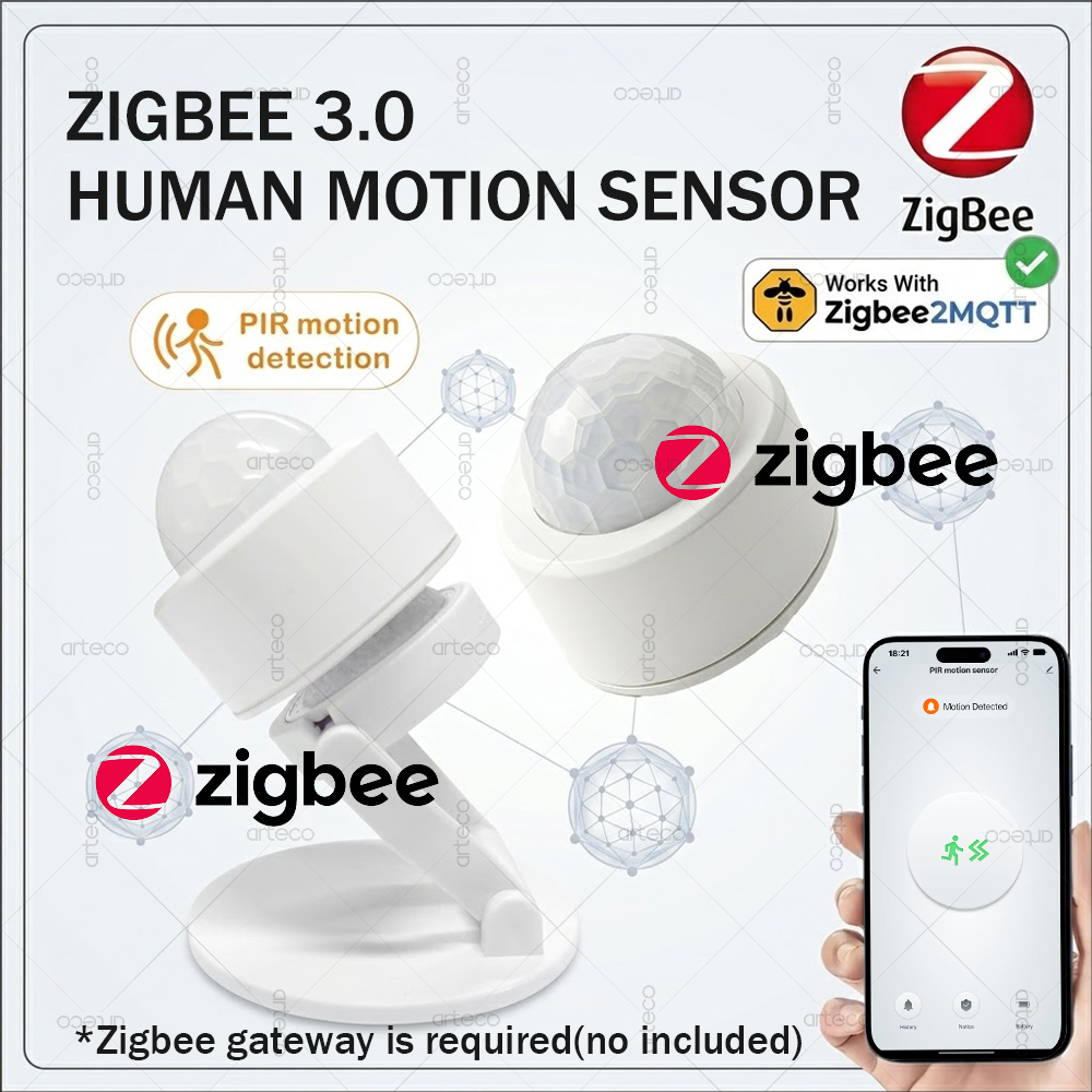 Sensor de Movimiento Zigbee 3.0 Mini PIR por Solo €2.11