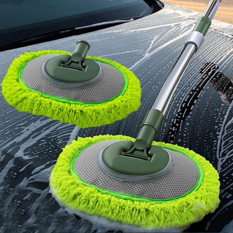 Cepillo telescópico para lavar el auto: ¿vale menos de €4?