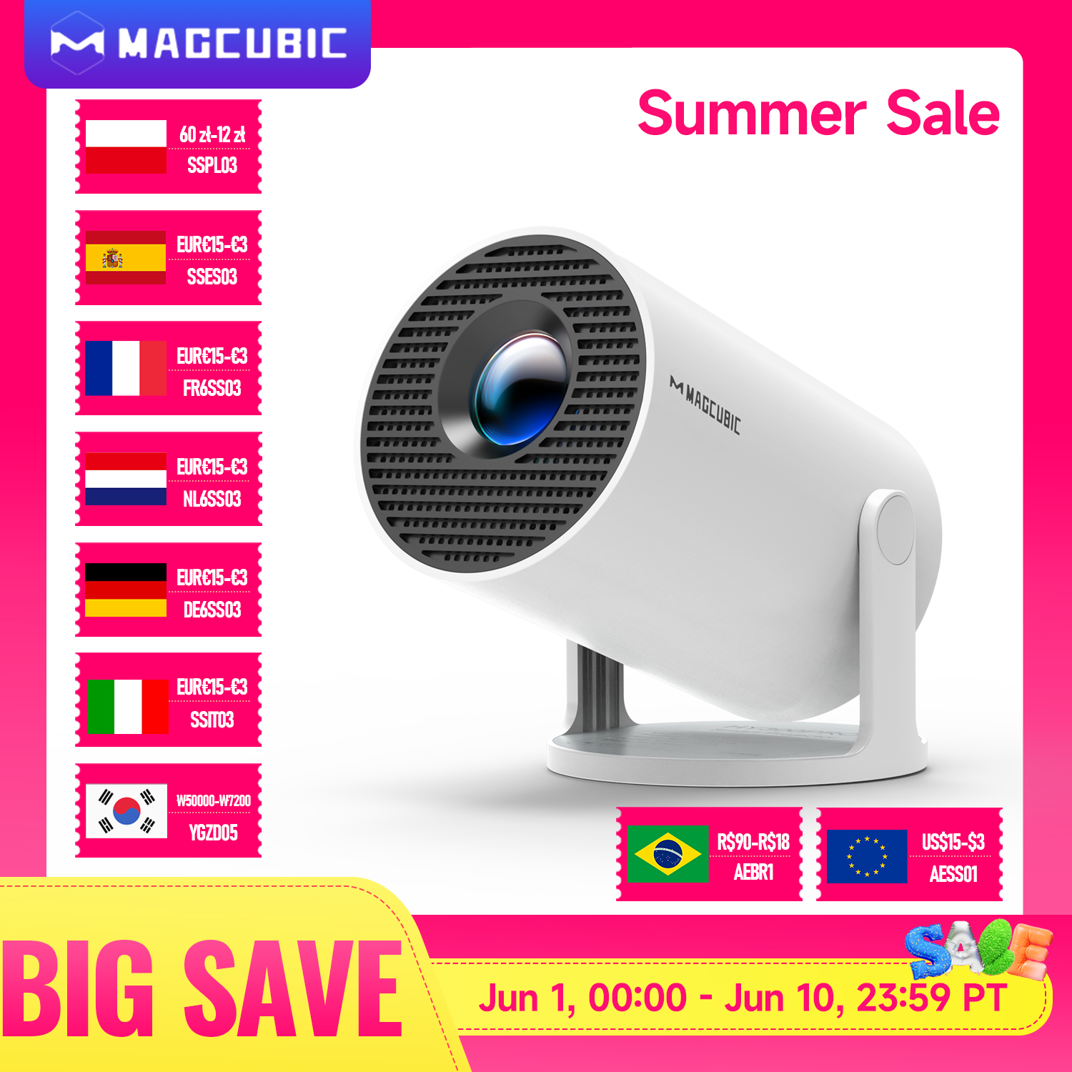 Magcubic HY300 Pro: Proyector 8K Android que probé por 3 meses