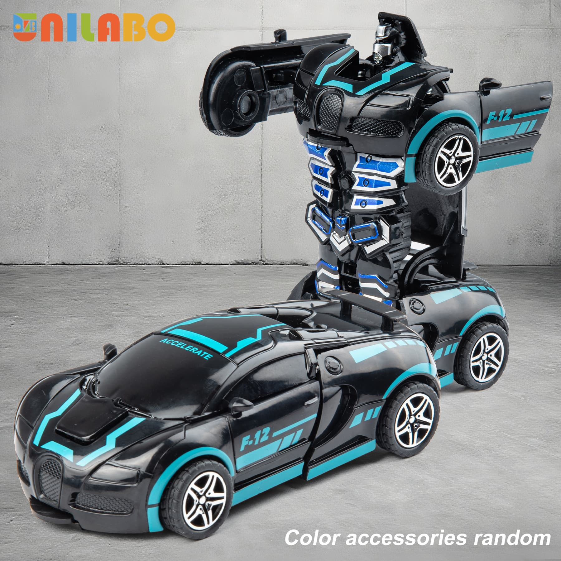 Robot Transformador que Cambia de Auto a Robot Sin Baterias por €3