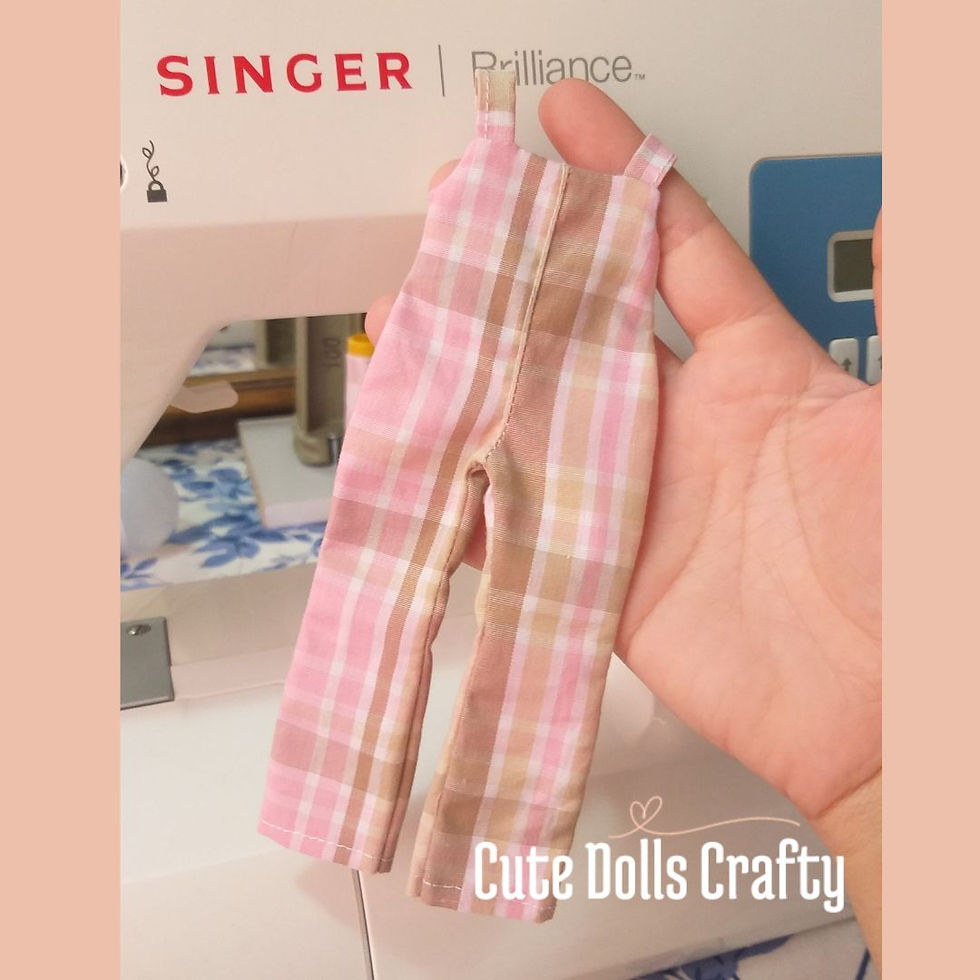 Macacão Simples para Bonecas Blythe