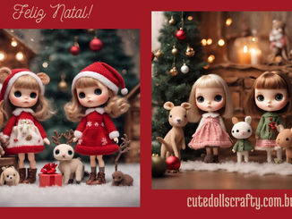Blythes & Natal: Encanto e Alegria em Cada Olhar