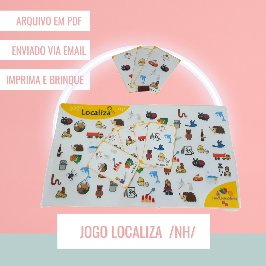 Jogo Localiza fonema /nh/