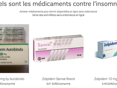 Vous souffrez d'insomnie? Médicaments aidants s'endormir.
