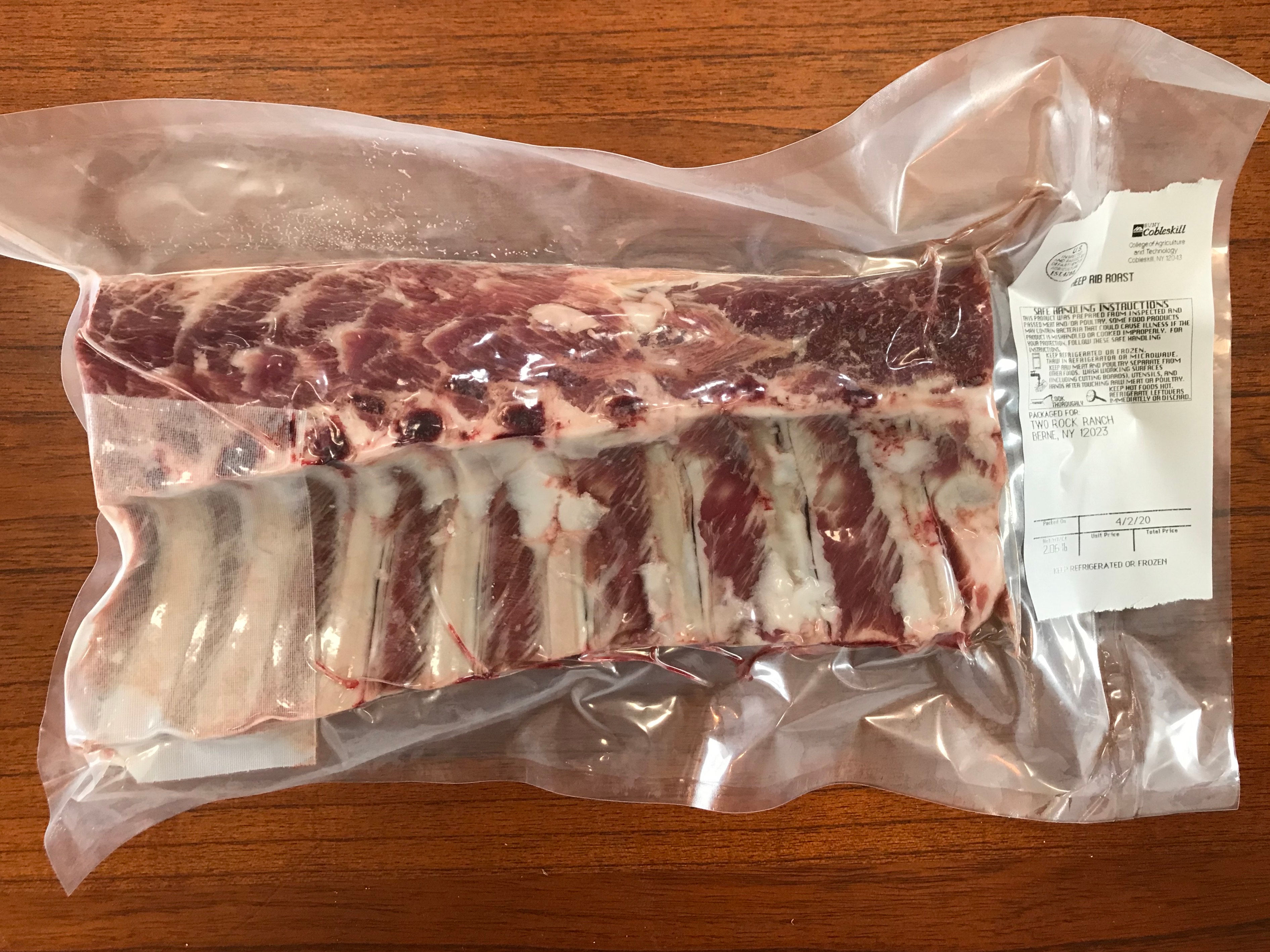 Lamb Rib roast 1.50-3.25 lbs