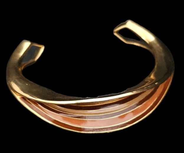 Thumbnail: 1970s Enamel Cuff Bracelet