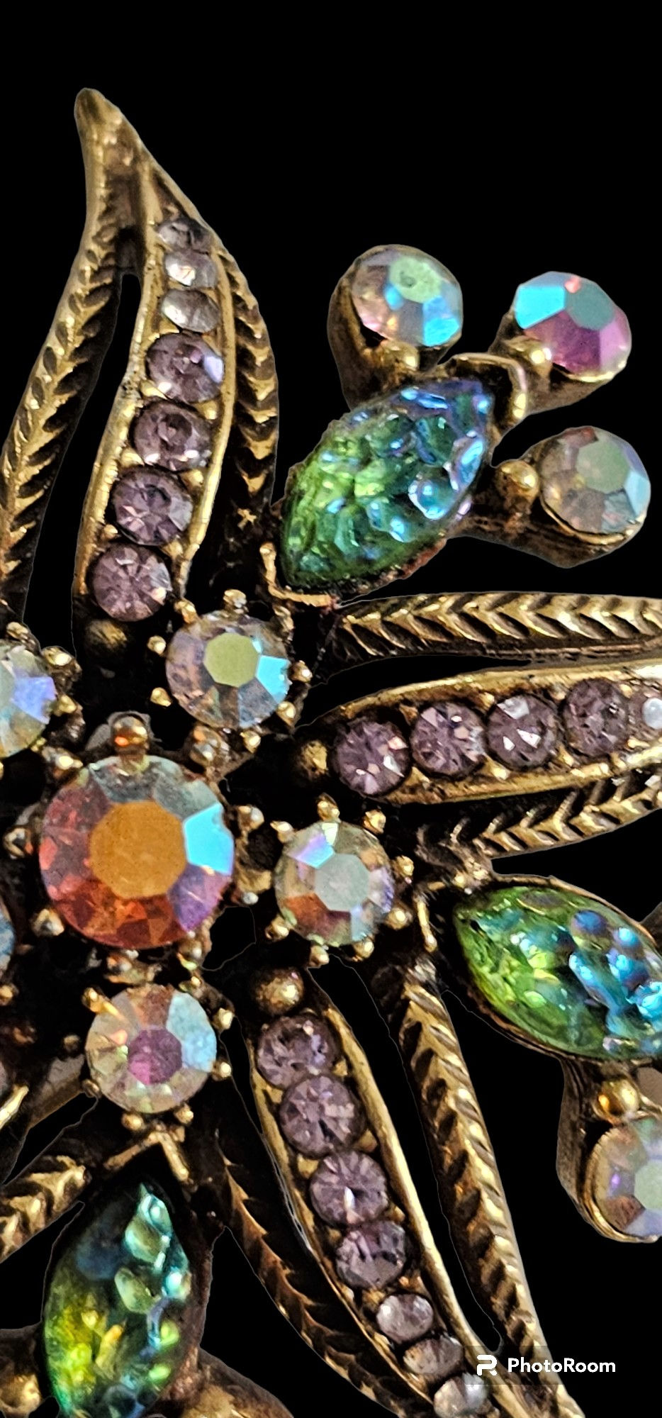 Thumbnail: Florenza Star Demi Parure -close up view