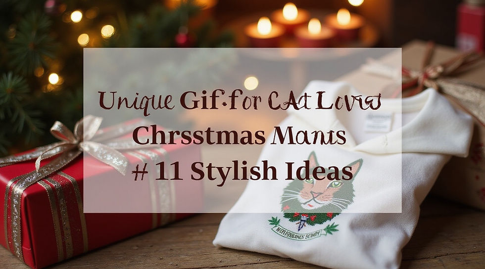 Unique Gift for Cat Lover Christmas 11 Stylish Ideas
