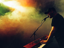 Man Playing Piano