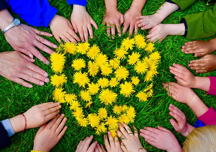 Children and parents learning together