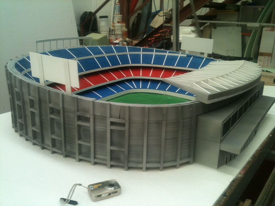 REF.342 Base tarta Nou Camp con nombre