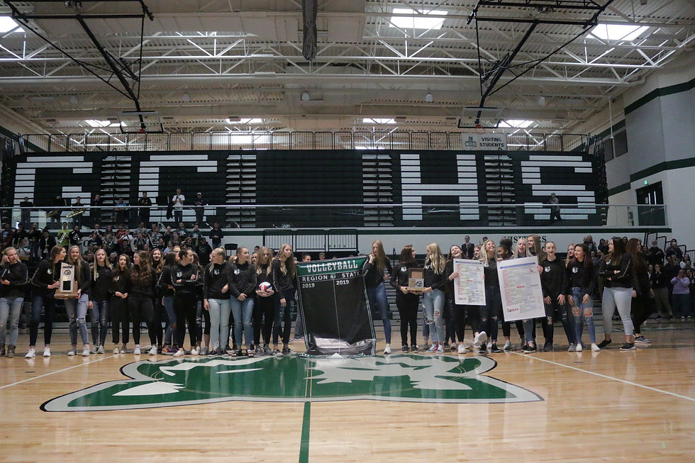volleyball pep assembly
