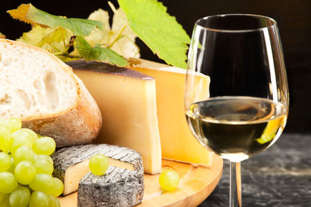 wine and cheese