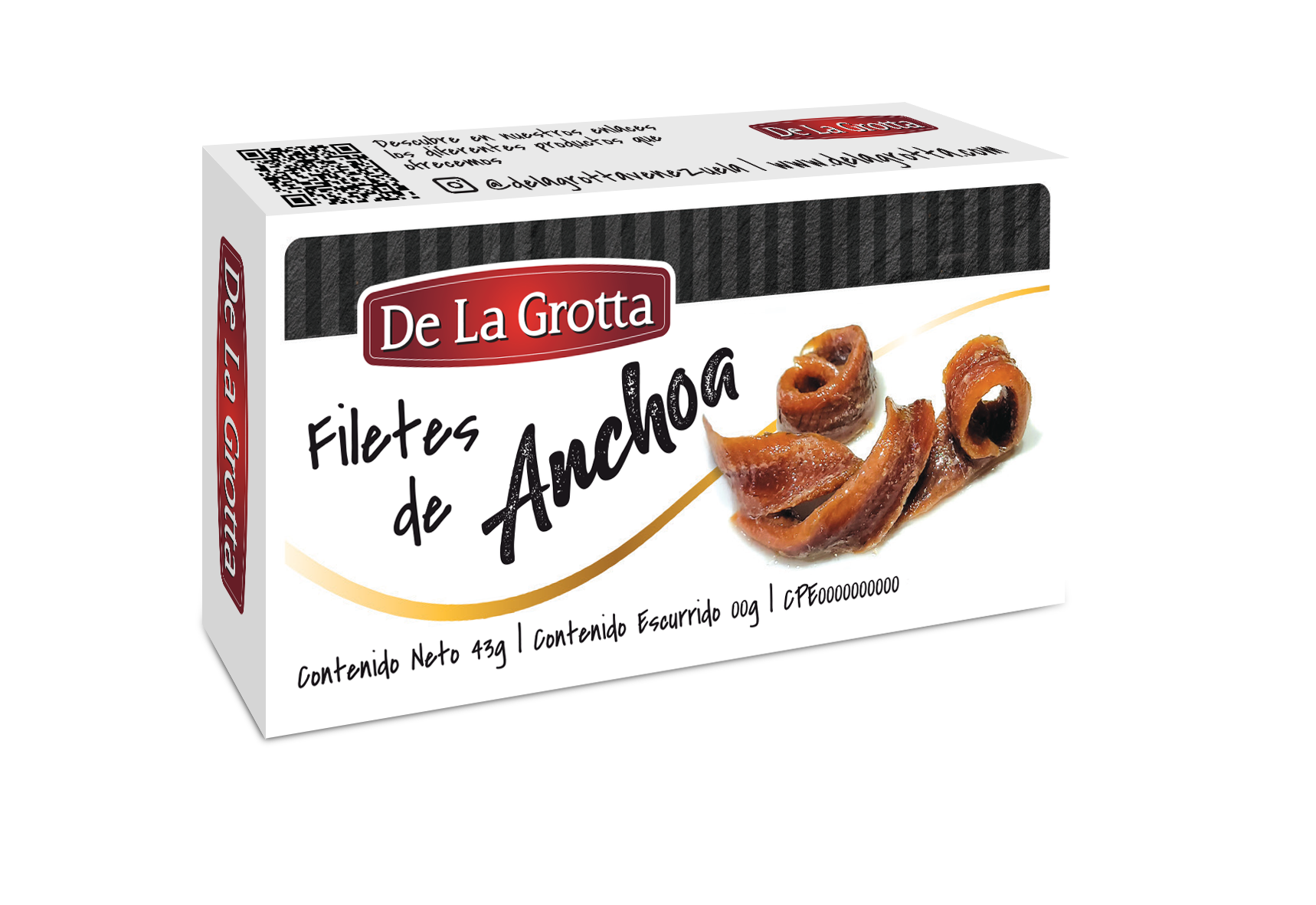 Filetes de Anchoas 43 grs.