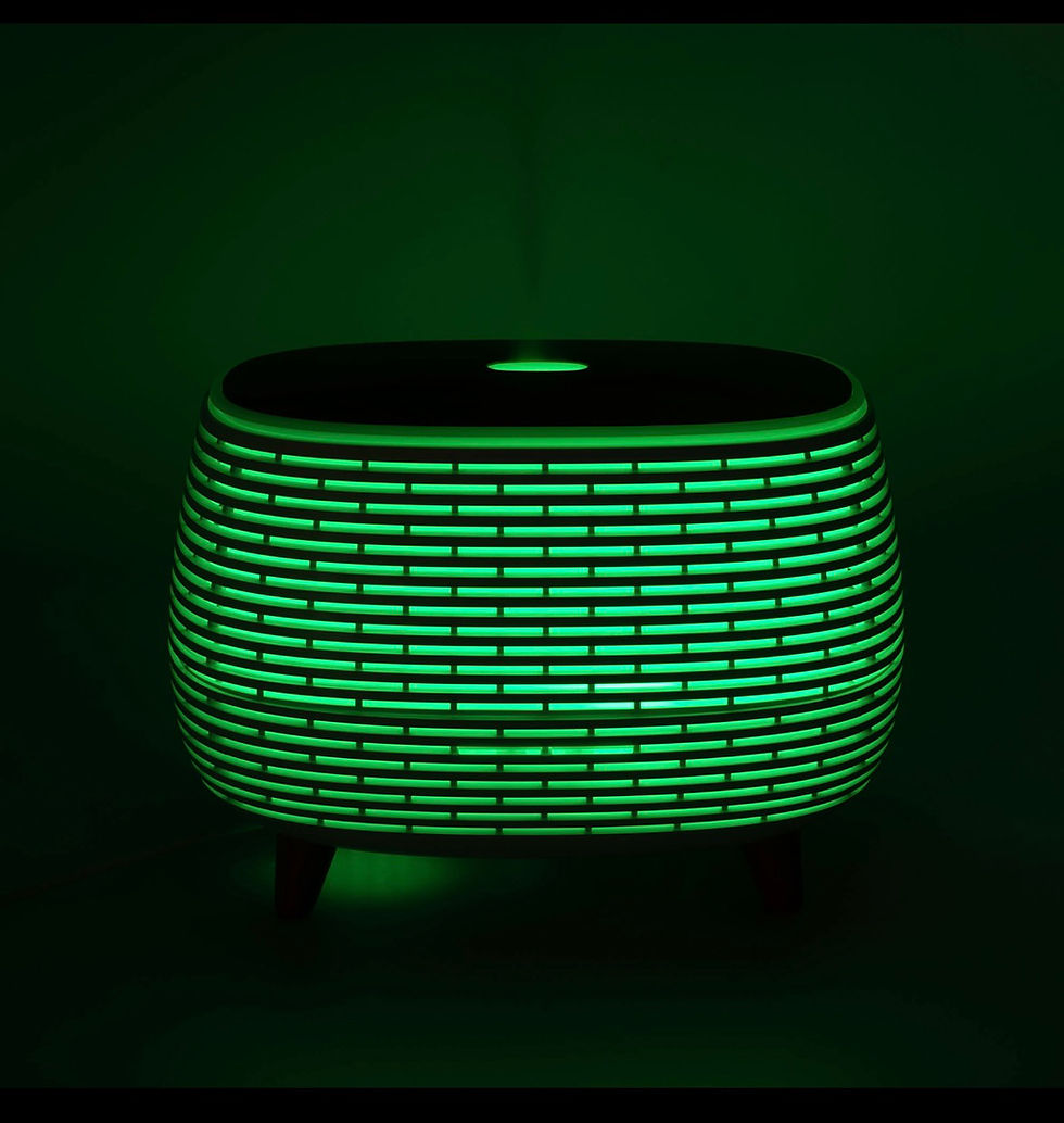 Thumbnail: Aromatherapy Futuristic Ribbed - Colour Change - Remote