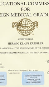 ECFMG Certificate - valid indefinitely
