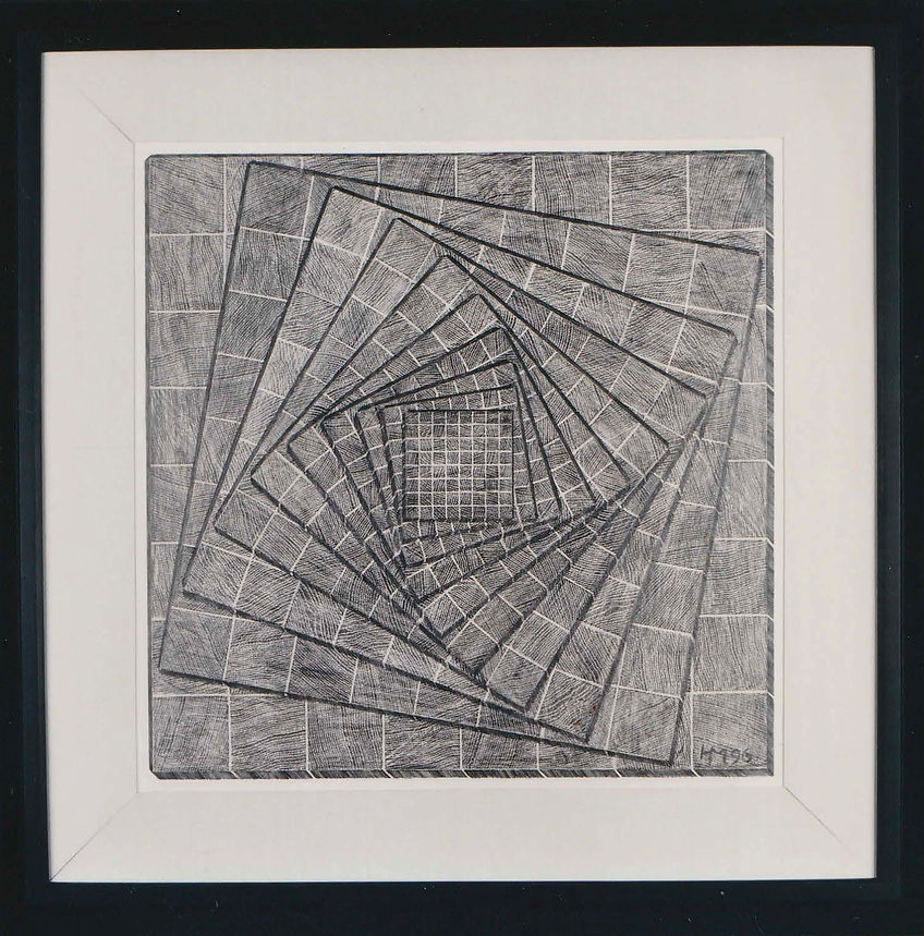 Hermann Mies - Draufsicht - 1997 - 82x82cm.jpg
