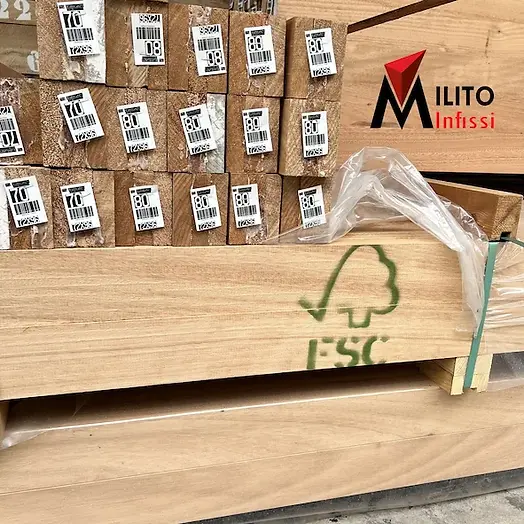 legno certificato fsc milito infissi