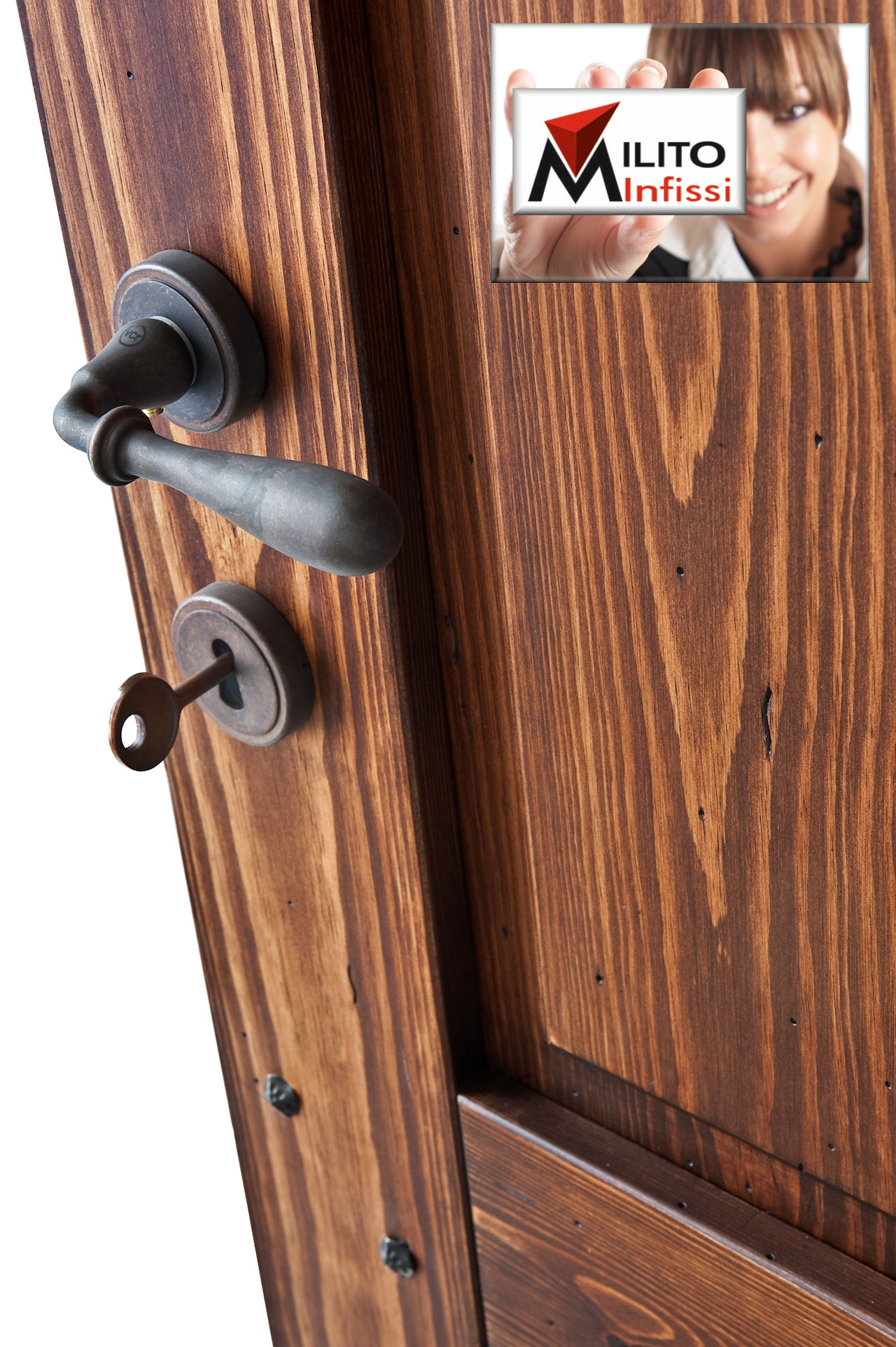porta legno massiccio modello 24