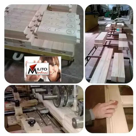 Ditta Milito Infissi per la produzione siciliana di porte e finestre in legno