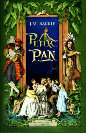 Peter Pan en los jardines de Kensigton.g