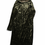 Thumbnail: Womens fashion long sleeves velvet midi dress