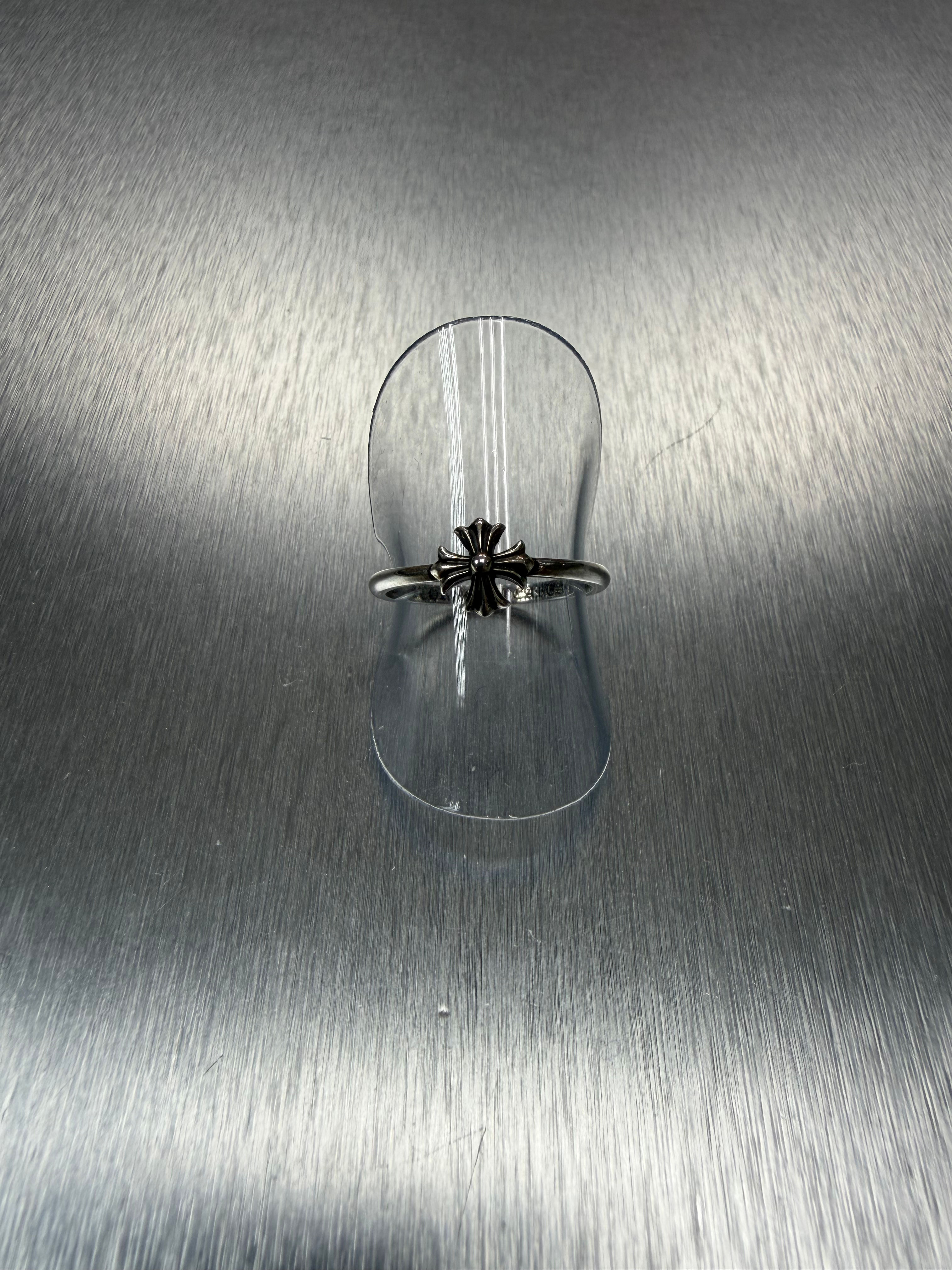 Chrome hearts Bubble Gum cross Ring US7