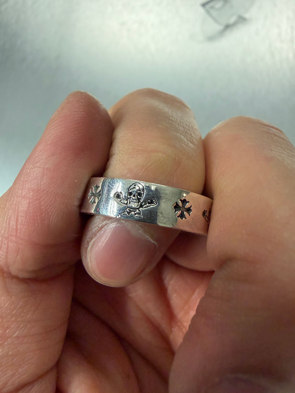 Thumbnail: Chrome hearts foti 6mm spacer ring us7