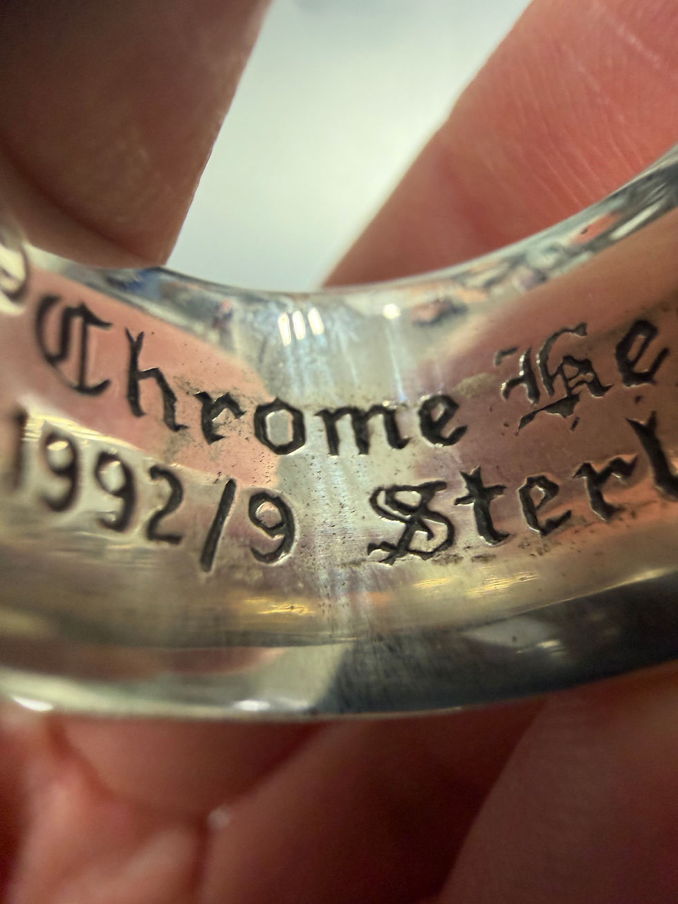 Thumbnail: Chrome hearts dagger Ring with diamond