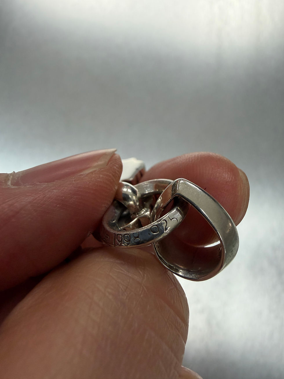 Thumbnail: Chrome hearts filigree pendant with bale 