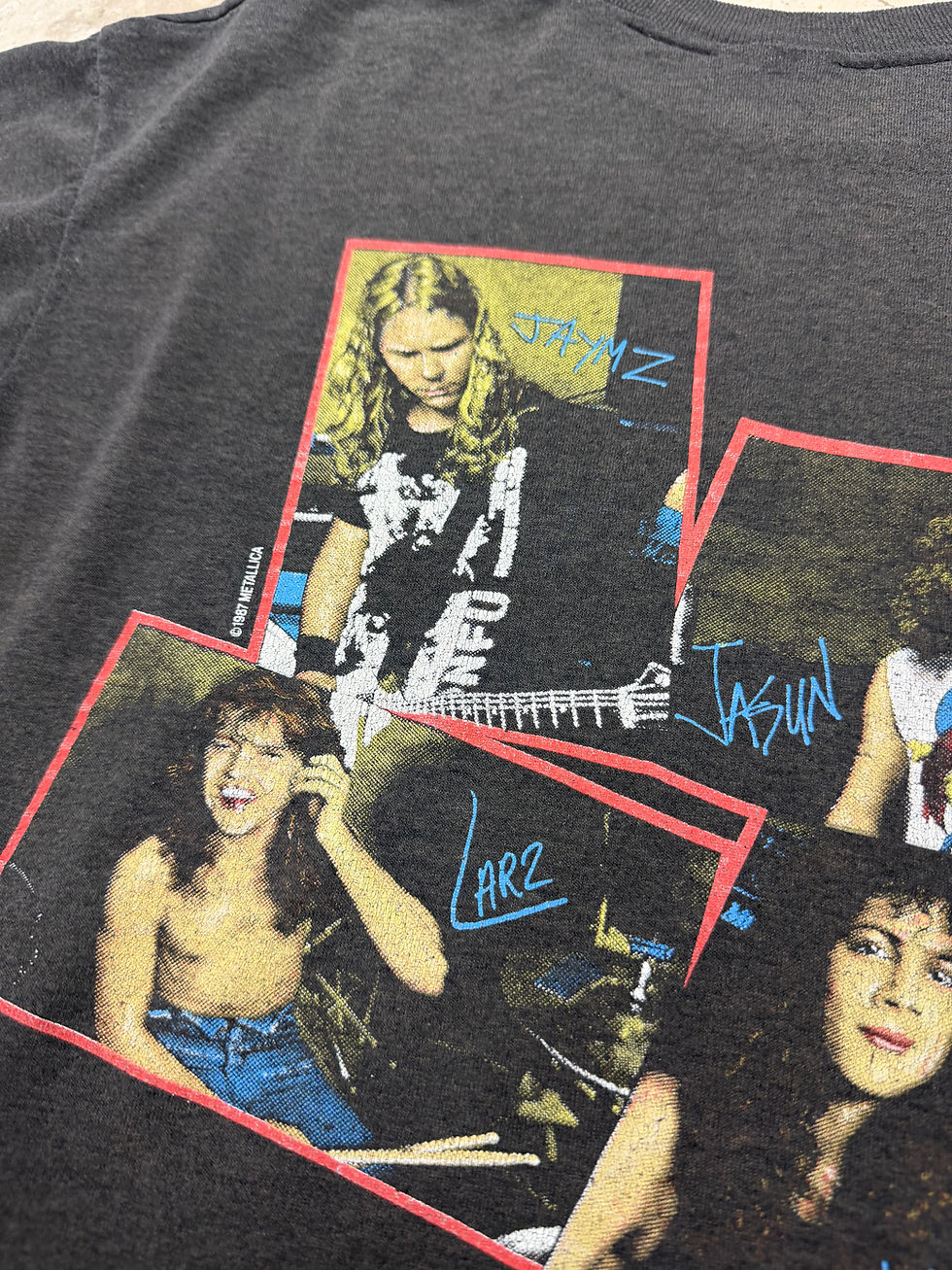 Thumbnail: Vintage Metallica Garage Days tee from 1987
