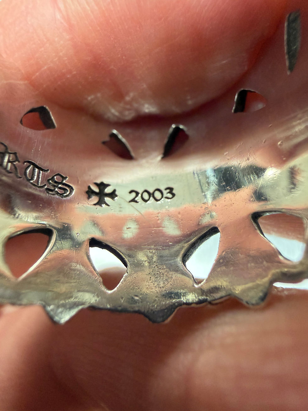 Thumbnail: Chrome hearts cemetery Ring US9.5