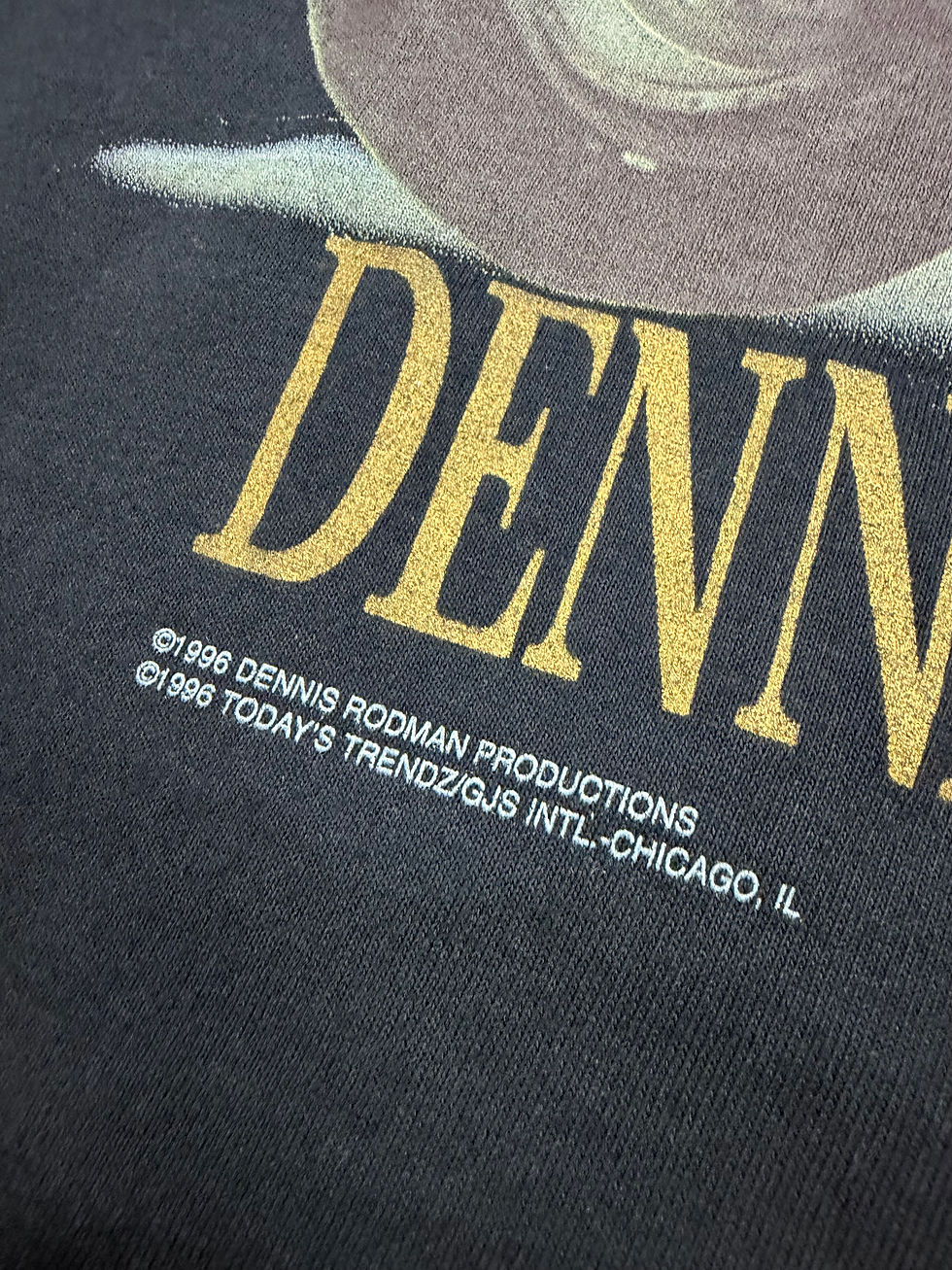Thumbnail: Vintage Dennis Rodmam bad as I wanna be Tee from 1996