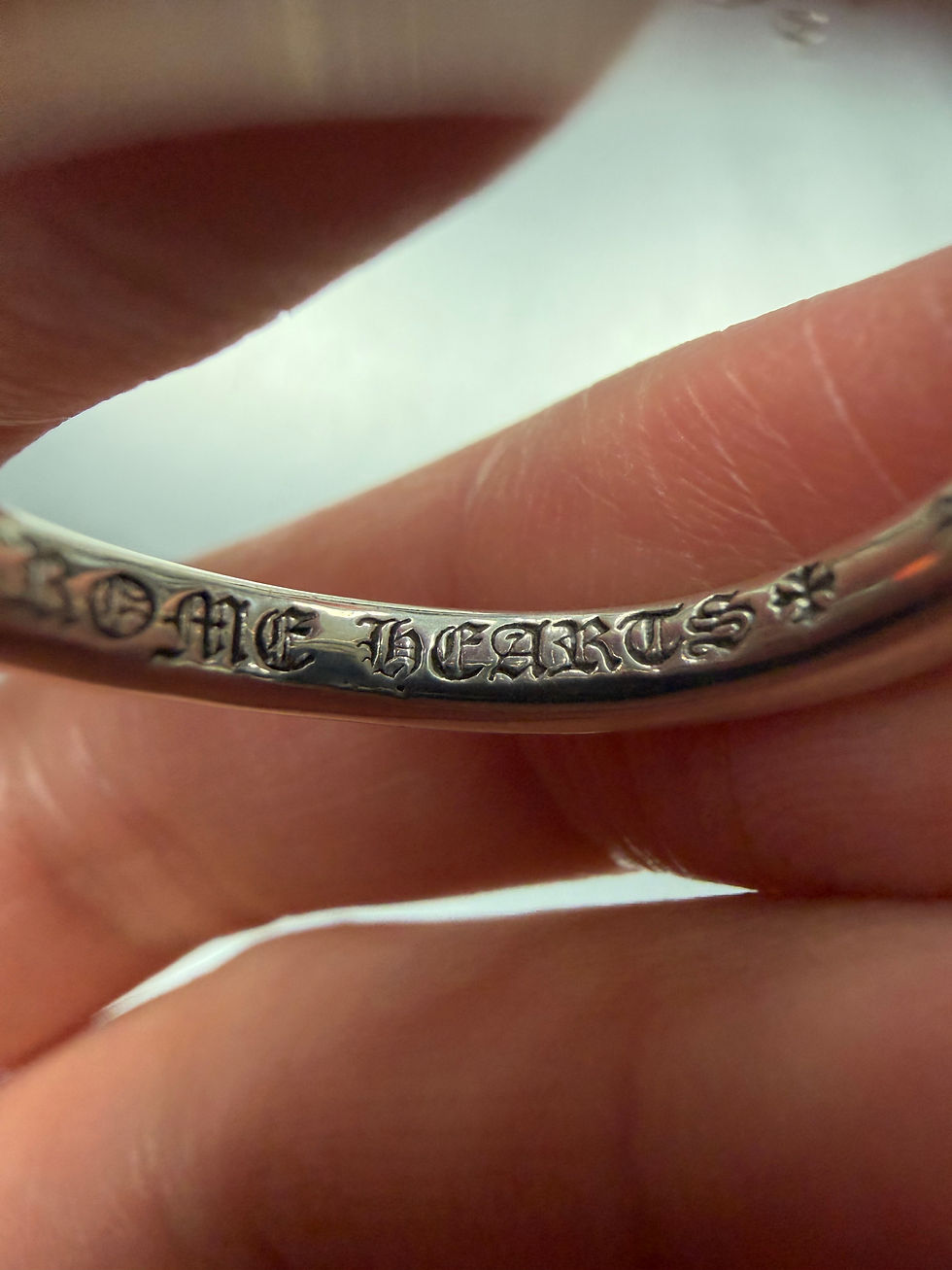Thumbnail: Chrome hearts nail ring US9
