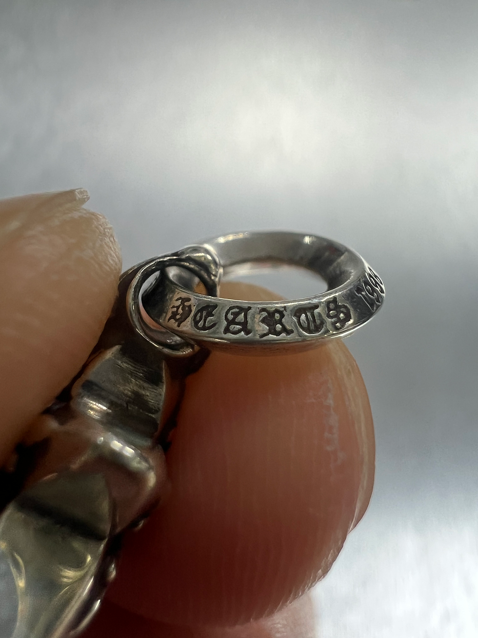 Thumbnail: Chrome hearts tiny star pendant 