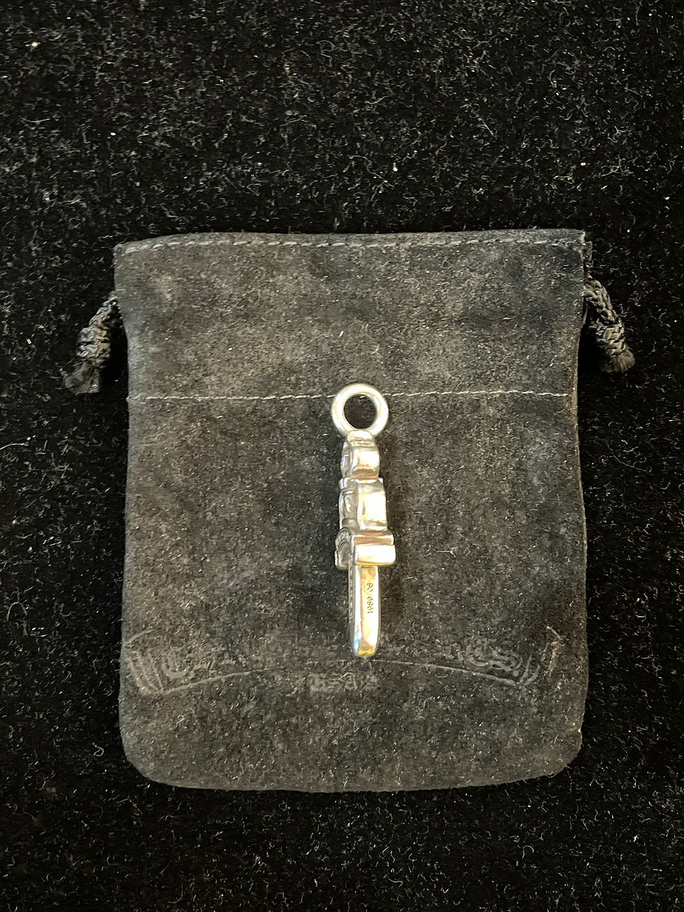 Thumbnail: Chrome Hearts dagger pendant