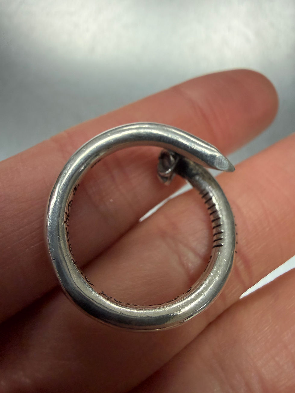 Thumbnail: Chrome hearts nail ring us8.5