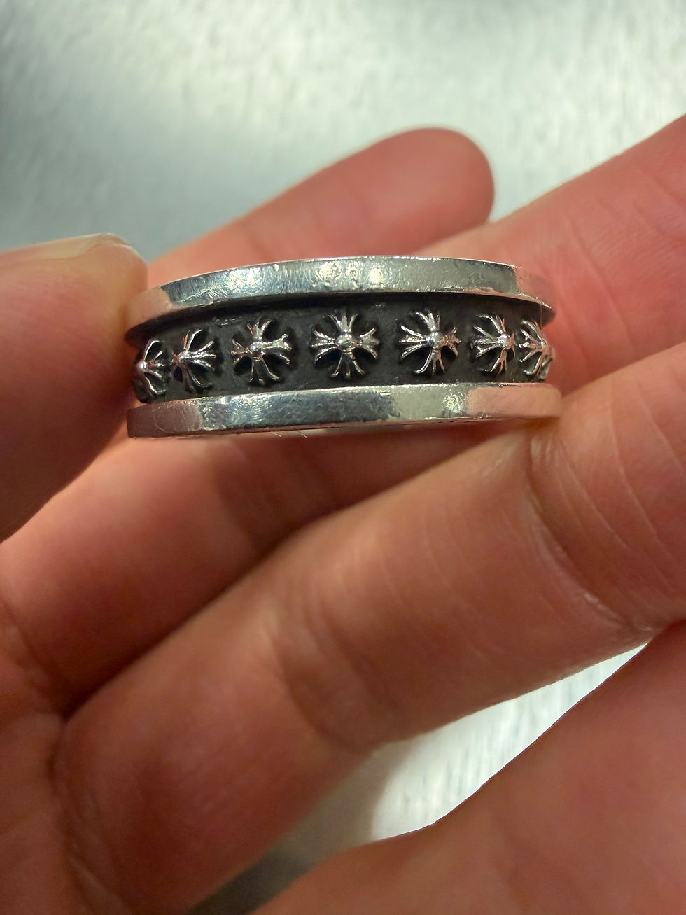 Thumbnail: Chrome hearts mini plus ring us10