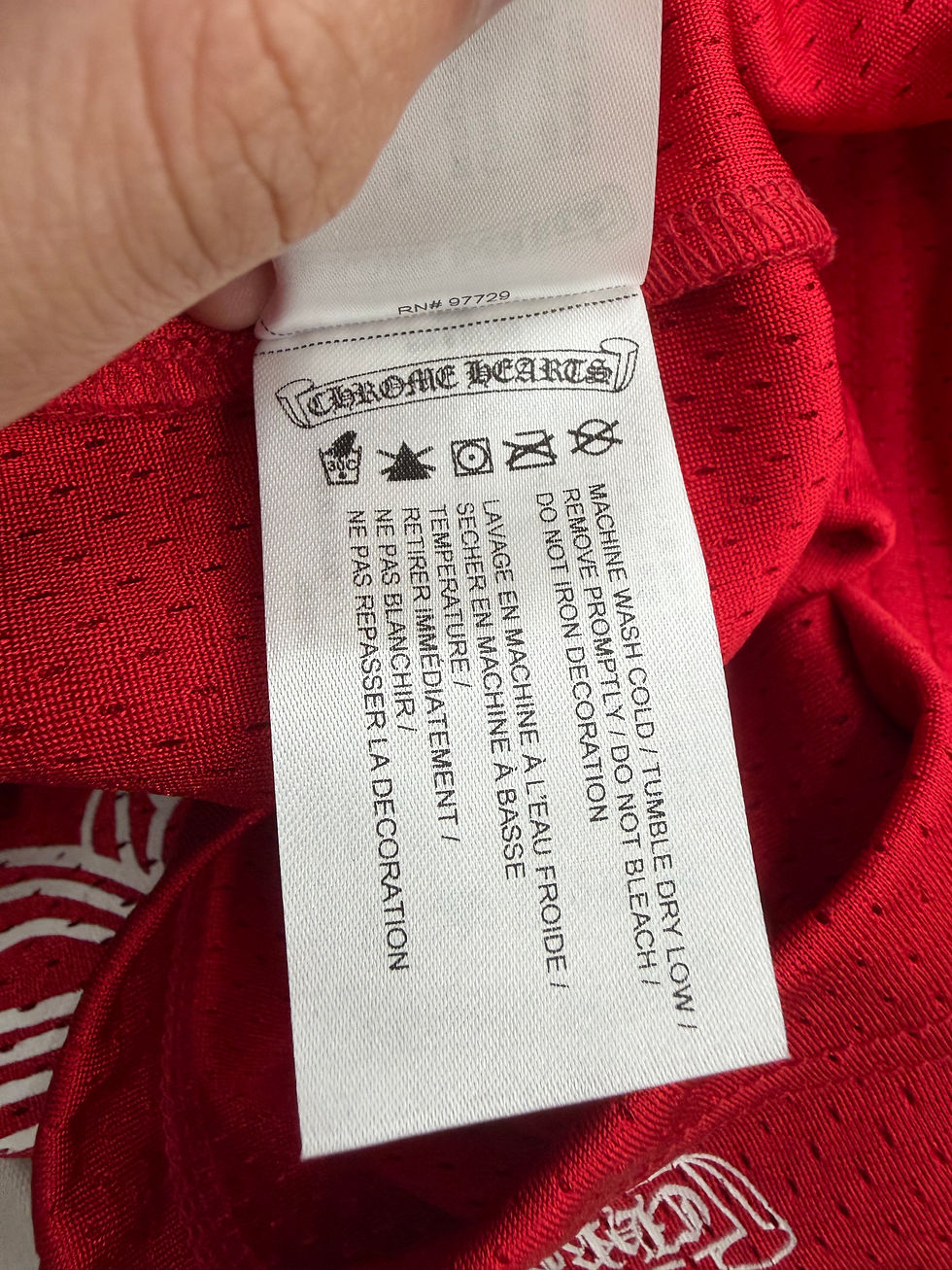 Thumbnail: Chrome Hearts matty boy long sleeve jersey 