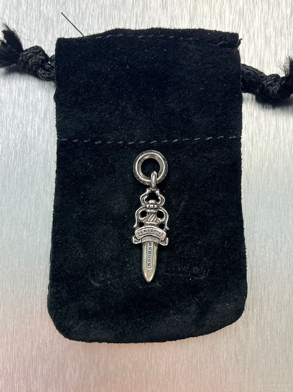 Thumbnail: Chrome hearts dagger pendant 