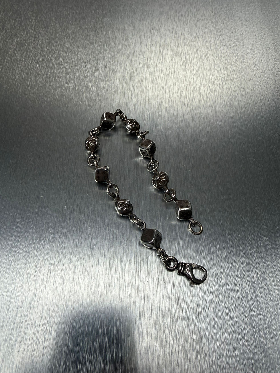 Thumbnail: Chrome hearts dice bracelet 9Links