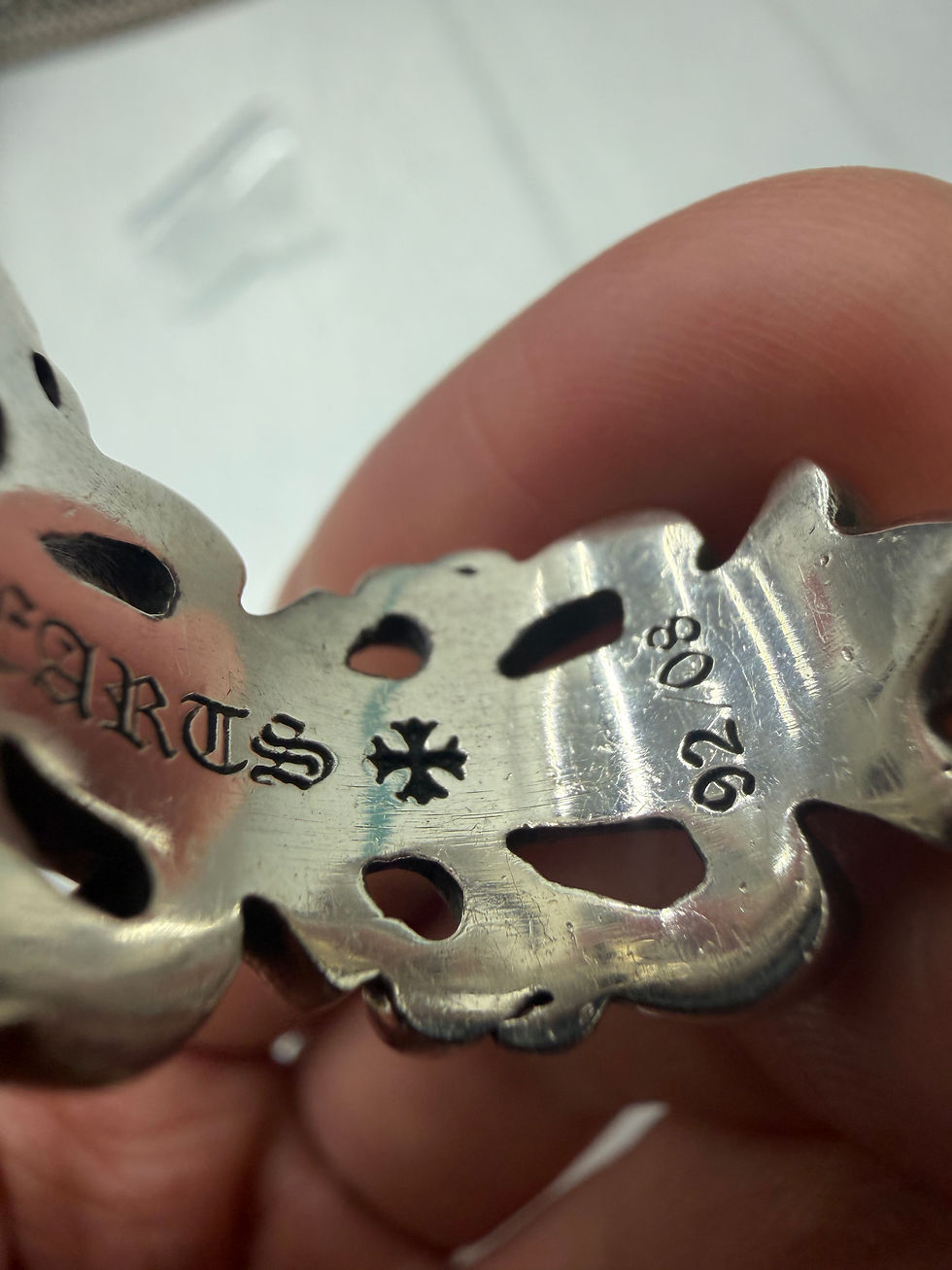 Thumbnail: Chrome Hearts double floral ring us11