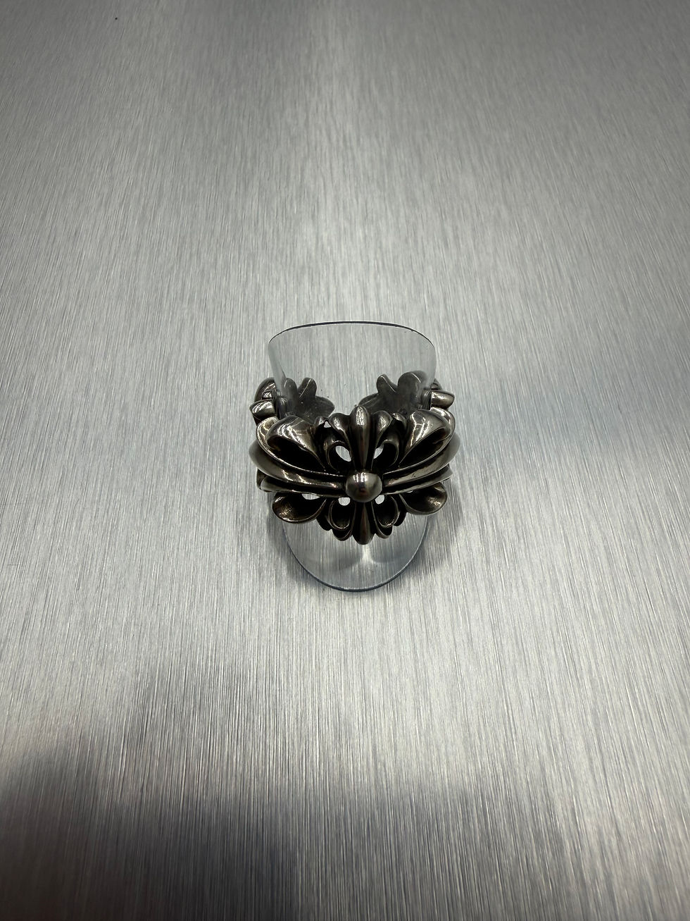 Thumbnail: Chrome Hearts double floral ring us11