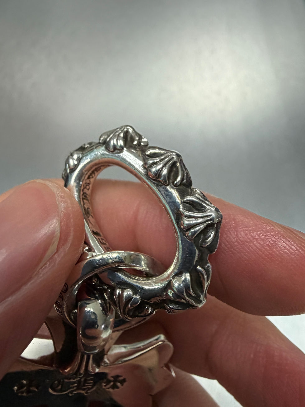 Thumbnail: Chrome hearts triple cross pendant 