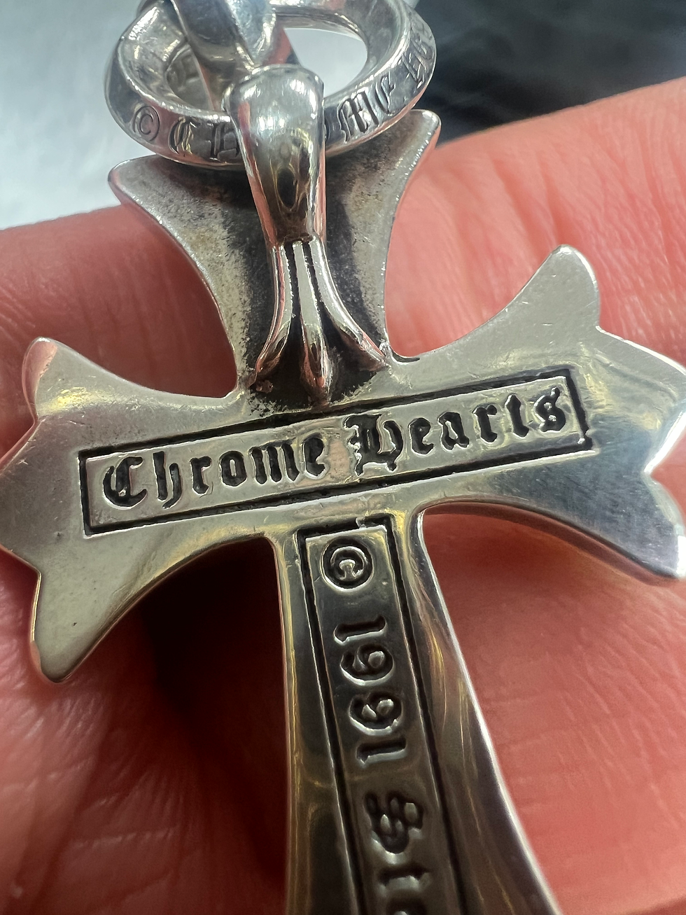 Thumbnail: Chrome hearts cross pendant M
