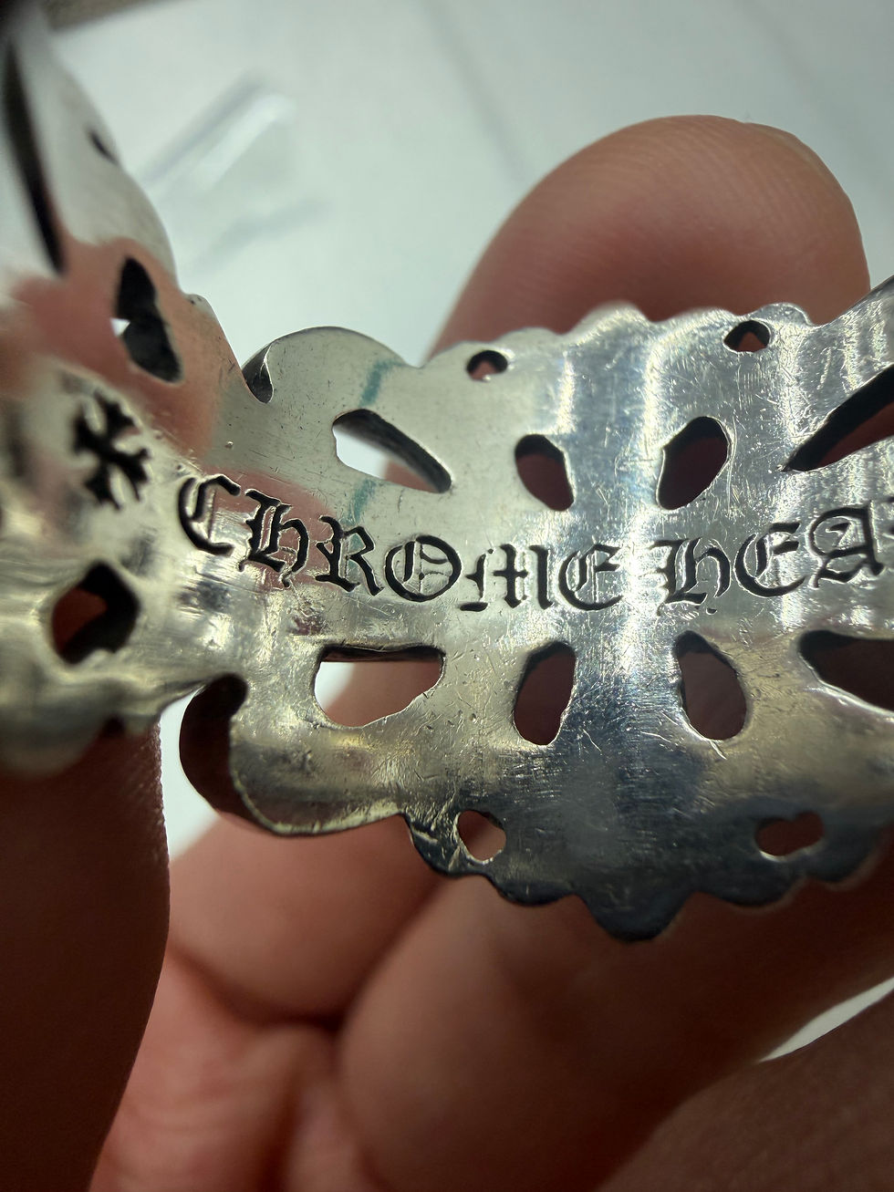 Thumbnail: Chrome Hearts double floral ring us11
