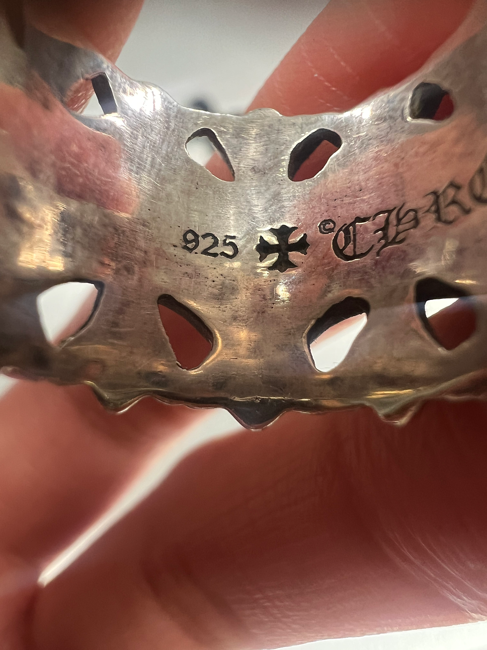 Thumbnail: Chrome hearts cemetery ring us6