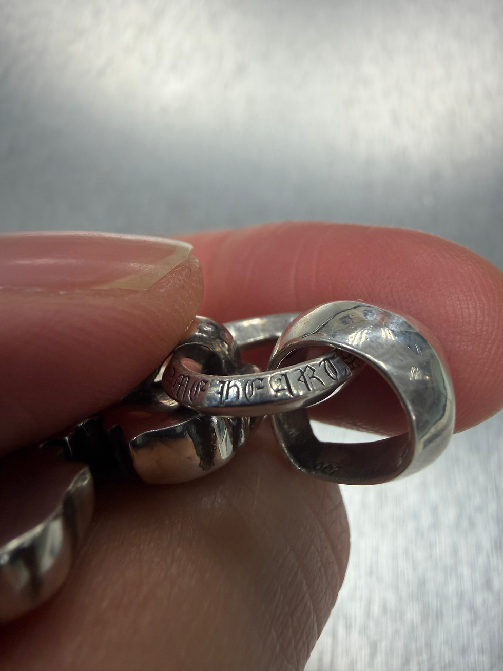 Thumbnail: Chrome Hearts Filigree Cross Pendant with bale